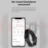 Tk30 Smart Watch 0 96 Inch Ips Screen Non invasive Blood Sugar Monitoring Sports Fitness Bracelet Blue