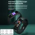 Tk30 Smart Watch 0 96 Inch Ips Screen Non invasive Blood Sugar Monitoring Sports Fitness Bracelet Blue