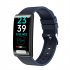 Tk70 Smart Watch 1 47 inch Fitness Tracker Waterproof Heart Rate Sleep Blood Pressure Monitor Smartwatch Black Tape