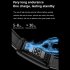 Tk70 Smart Watch 1 47 inch Fitness Tracker Waterproof Heart Rate Sleep Blood Pressure Monitor Smartwatch Black Tape