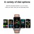 Tk70 Smart Watch 1 47 inch Fitness Tracker Waterproof Heart Rate Sleep Blood Pressure Monitor Smartwatch Black Tape