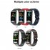 Tk70 Smart Watch 1 47 inch Fitness Tracker Waterproof Heart Rate Sleep Blood Pressure Monitor Smartwatch Black Tape