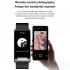 Tk70 Smart Watch 1 47 inch Color Screen Fitness Tracker Waterproof Sleep Blood Pressure Monitor Smartwatch Black Belt