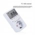 Tm519 Ac 230v Kitchen Timer Switch Socket Lcd Screen Digital Programmable Socket With Countdown Function UK plug