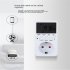Tm519 Ac 230v Kitchen Timer Switch Socket Lcd Screen Digital Programmable Socket With Countdown Function UK plug