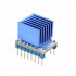 Tmc2210 Stepper Motor Driver Module Silent High Subdivision 256 Motor Driver 3d Printer Controller Board Accessories as picture show