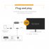 To HDMI 1080P TV Adapter Cable HD for Samsung Galaxy S7   S8   S8 Plus black