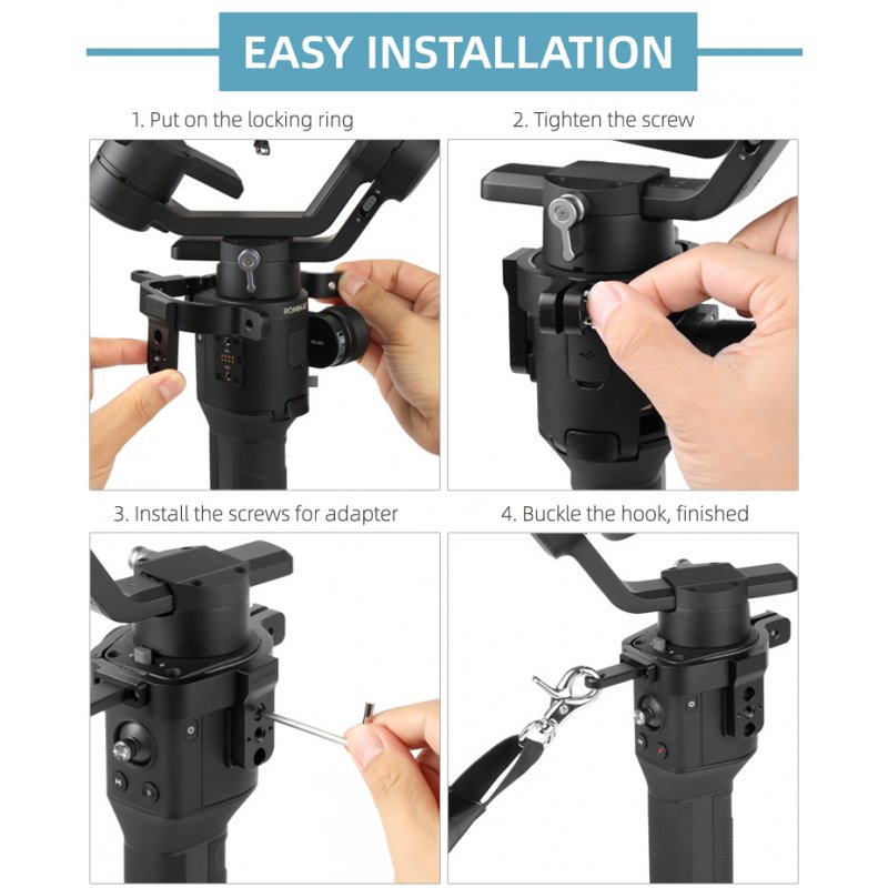 Shoulder Strap Lanyard Hand-Release Belt Stabilizer for DJI RONIN-SC Accessories Gimbal Camera Stabilizer Protector 