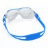 Toddler Boys Girls Swimming Glasses Large Frame Anti fog Anti uv No Leaking Kids Swim Goggles Eyewear blue