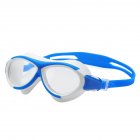 Toddler Boys Girls Swimming Glasses Large Frame Anti-fog Anti-uv No Leaking Kids Swim Goggles Eyewear blue