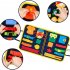 Toddler Busy Board Toys for Preschool Learning Sensory Early Educational Travel Toys Gifts