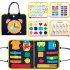 Toddler Busy Board Toys for Preschool Learning Sensory Early Educational Travel Toys Gifts