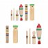 Toddler Musical Instruments Set Wooden Percussion Instruments Preschool Education Early Learning Musical Instruments Rhythm Training Toy Kids Children 2 fish fr