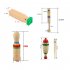 Toddler Musical Instruments Set Wooden Percussion Instruments Preschool Education Early Learning Musical Instruments Rhythm Training Toy Kids Children 4 piece S