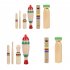 Toddler Musical Instruments Set Wooden Percussion Instruments Preschool Education Early Learning Musical Instruments Rhythm Training Toy Kids Children 4 piece S