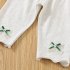 Toddlers Girls Leggings Solid Color Breathable Cotton Summer Pleated Pants Casual Kids Baby Cropped Pants yellow 5 6Y 110cm