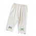 Toddlers Girls Leggings Solid Color Breathable Cotton Summer Pleated Pants Casual Kids Baby Cropped Pants blue 4 5Y 100cm