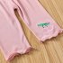 Toddlers Leggings Kids Girls Cropped Pants Solid Color Elastic Waist Belt Summer Outerwear Bottoms Pants cherry gray 0 1Y 73CM