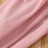 Toddlers Leggings Kids Girls Cropped Pants Solid Color Elastic Waist Belt Summer Outerwear Bottoms Pants gray 2 3Y 90cm