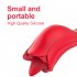 Tongue Licking Vibrator With 5 Mode Clit Stimulator G spot Nipple Masturbator For Women Female Couples Sex Toys red