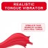 Tongue Licking Vibrator With 5 Mode Clit Stimulator G spot Nipple Masturbator For Women Female Couples Sex Toys red