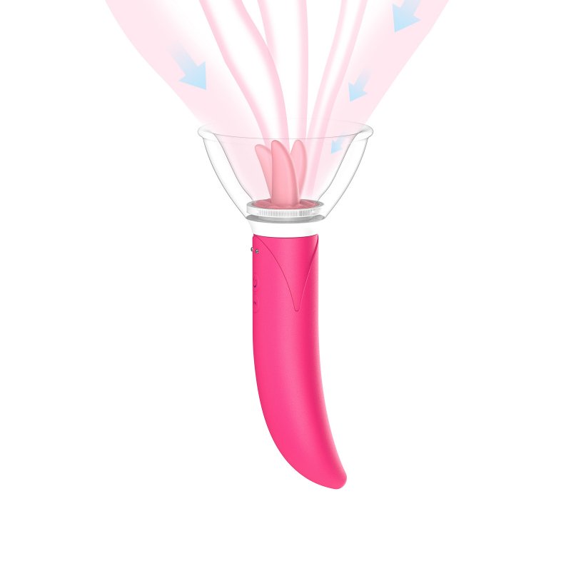 Tongue Licking Vibrator with 10 Mode Clit Stimulator G-Spot Nipple Masturbator