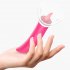 Tongue Licking Vibrator with 10 Mode Clit Stimulator G Spot Nipple Masturbator Rose Red