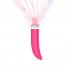 Tongue Licking Vibrator with 10 Mode Clit Stimulator G Spot Nipple Masturbator Rose Red