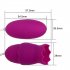 Tongue Vibrators 11 Modes USB Power Vibrating Egg G spot Massage Licking Clitoris Stimulator Sex Toys Pink