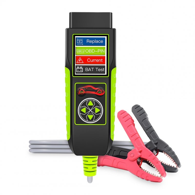 Topdiag Bt400 12v/24v Car Battery Tester Leakage Waveform Obd Voltage Detection