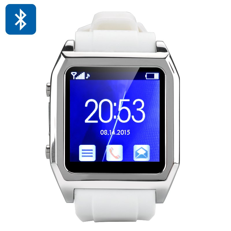 TopwatchTW530D  Bluetooth Smartwatch (White)