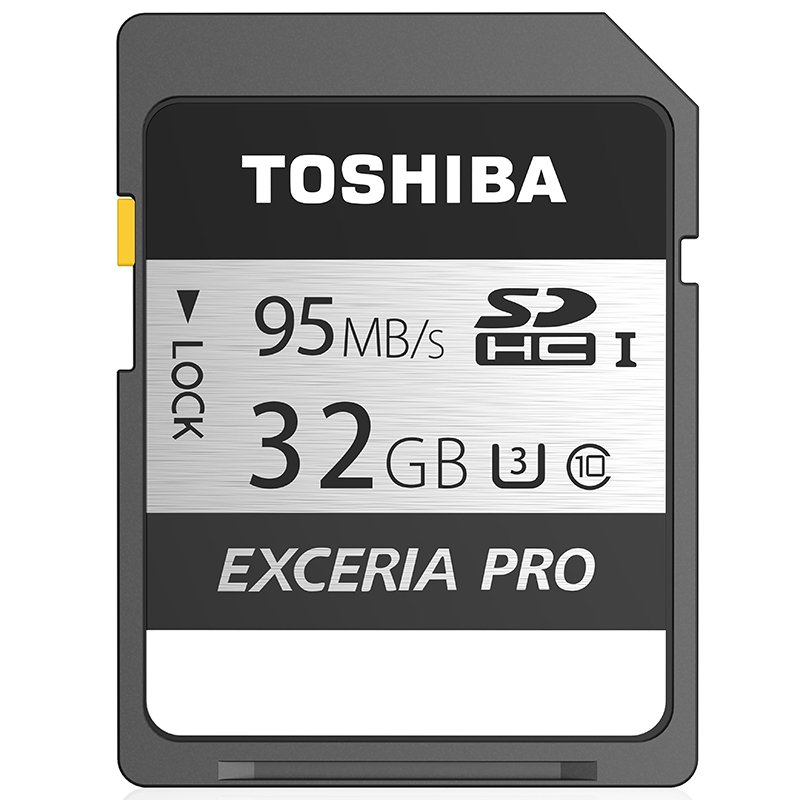 Toshiba Exceria Pro 32GB SD card