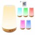 Touch Lamp Colorful Atmosphere Light Table Bedside Night Light Portable Dimmable Outdoor Travel Tent Lamp colorful