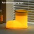 Touch Night Light Rechargeable Light With 3 Adjustable Brightness Button Switch USB Charging Modern LED Table Night Light For Living Room Bedroom Yellow warm li