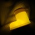 Touch Night Light Rechargeable Light With 3 Adjustable Brightness Button Switch USB Charging Modern LED Table Night Light For Living Room Bedroom Yellow warm li