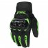 Touch Screen Full Finger Racing Motorcycle Gloves Bike Gloves Touch screen orange M