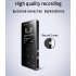 Touch Screen HIFI MP3 Player Built in Speaker Metal Superior Sound Quality Lossless Music Player Support TF Card FM