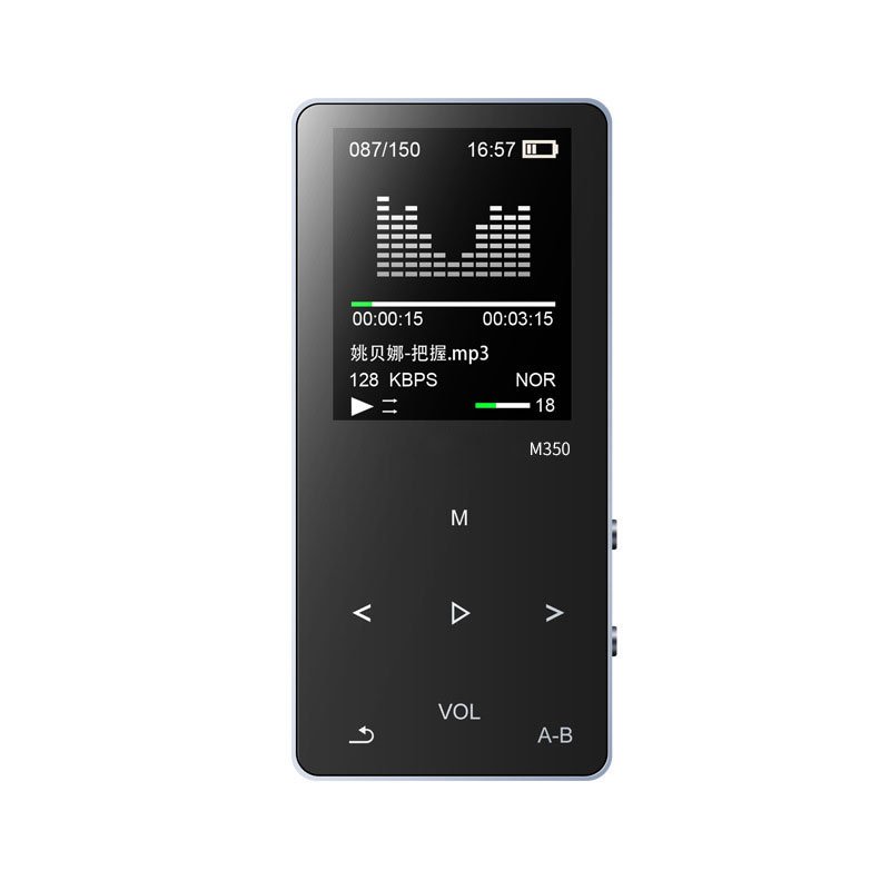 Touch Screen HIFI MP3 Player-Black
