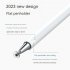 Touch Screens Stylus Pens Double Head Magnet Capacitive Stylus Pen Compatible For IPad Android Phones Tablet Touch Screens White