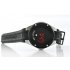 Touch watch with metal casing and rubber strap  Step your watch game up with this robust  red digit watch 