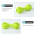 Tough Dog Toys Aggressive Chewers Durable Tough Dog Toys Dumbbell Shape Puppy Molar Toys Extreme Indestructible Interactive Chew Toys For Medium Small Dogs gree