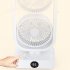 Tower Fan  Small Tower Fan  Rechargeable USB Fan With 350   Tilt 110   Oscillation  3 Speeds  3h Auto Off Timer Fan For Bedroom Office Home Camping black