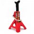 Toy RC Cars Metal 6 Ton  3 Ton Scale Jack Stands Height Adjustable Repairing Tool For 1 10 RC Crawler Truck Trx 4 Trx4 Axial SCX10 S321 red 3T