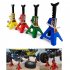 Toy RC Cars Metal 6 Ton  3 Ton Scale Jack Stands Height Adjustable Repairing Tool For 1 10 RC Crawler Truck Trx 4 Trx4 Axial SCX10 S321 red 6T