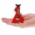 Toy RC Cars Metal 6 Ton  3 Ton Scale Jack Stands Height Adjustable Repairing Tool For 1 10 RC Crawler Truck Trx 4 Trx4 Axial SCX10 S321 red 6T
