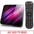Tp03 Tv  Box H616 Android 10 4 32g D Video 2 4g 5ghz Wifi Bluetooth Smart Tv Box 4 32G UK plug