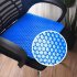 Tpe Cushion Egg Front Nest Multifunctional Decompression Waist Support Office Supplies Light blue