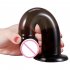 Tpe Fake Realistic Dildo Penis Masturbation Device Sex Supplies With Strong Suction Cup For Woman Men Medium Black