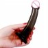 Tpe Fake Realistic Dildo Penis Masturbation Device Sex Supplies With Strong Suction Cup For Woman Men Medium Black