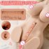 Tpe Sex Doll with 5 Vibration Modes Ipx7 Waterproof Automatic Cleaning Male Masturbator Adult Sex Toys